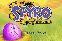 Legend of Spyro, The - A New Beginning: Title